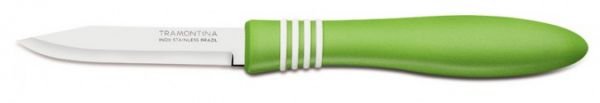 Купити Нож Tramontina COR & COR /76 мм  д/овощей салат. ручка (23461/223/1)