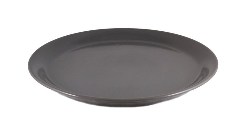 Купити Тарелка обеденная темно-серая глянец 28 см. KERAMIKA (PT022028F617A0000000A5TB)
