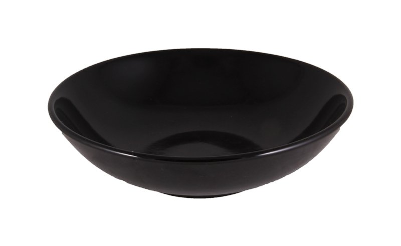 Купити Тарелка суповая черная глянец 22 см. KERAMIKA (PT044022F650A0000000AYD4)