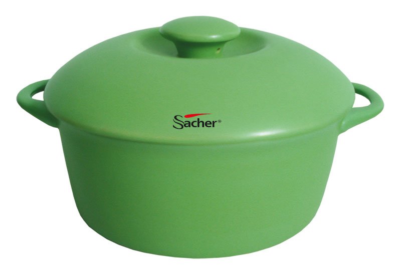 Купити Кастрюля керам. 3л салатовая Sacher (SHKP00080)