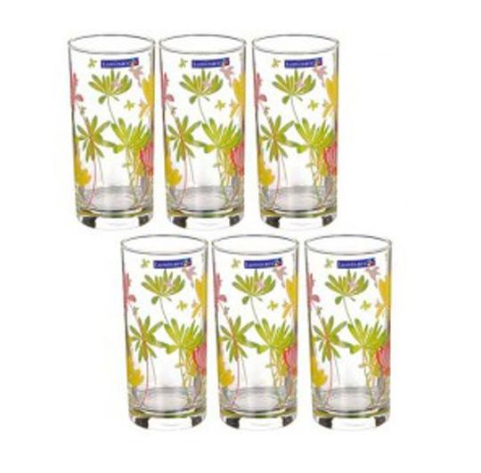 Купити Набор Luminarc AMSTERDAM CRAZY FLOWER /270X6 стаканов выс. (N0753)
