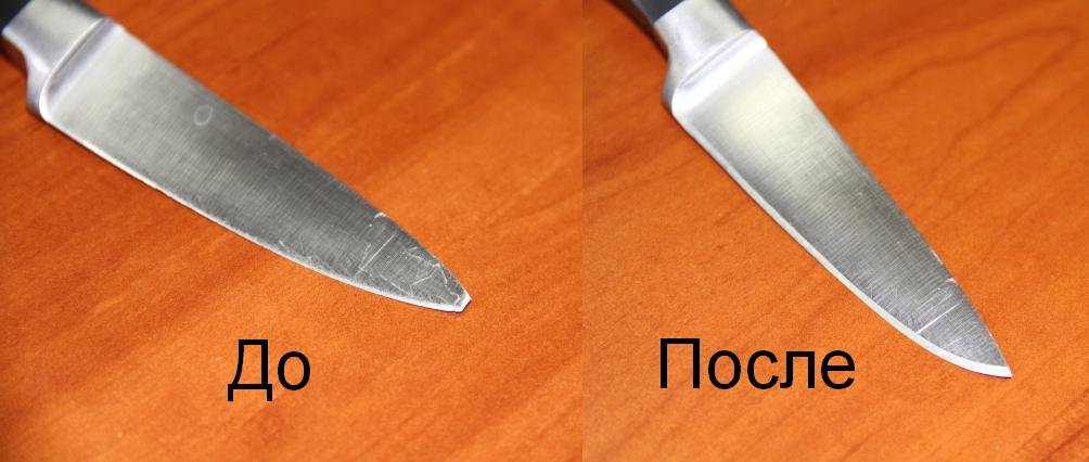 Заточка ножа: что от нее зависит?