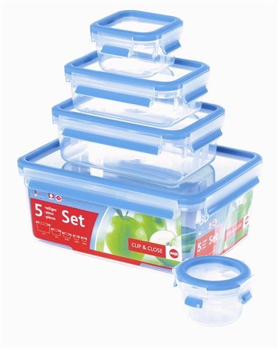 Купити Набор из 5ти контейнеров CLIP&CLOSE 3D (шт.) Emsa (EM508568)