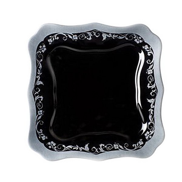Купити Тарелка десертная Luminarc Authentic Silver Black 200 мм (H8400)