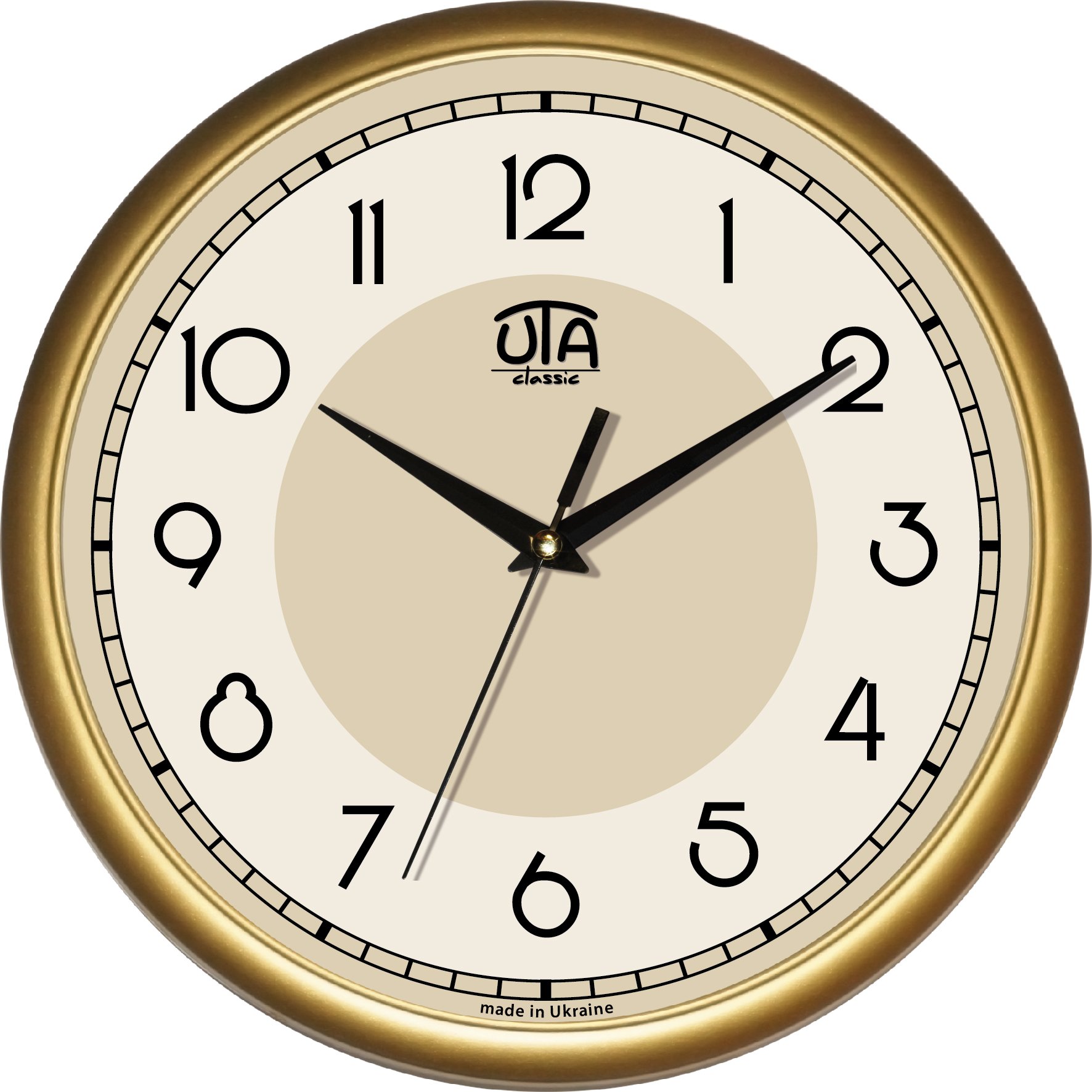 Купити Часы ЮТА "Классика" 300Х300Х45мм (01 G 01)            