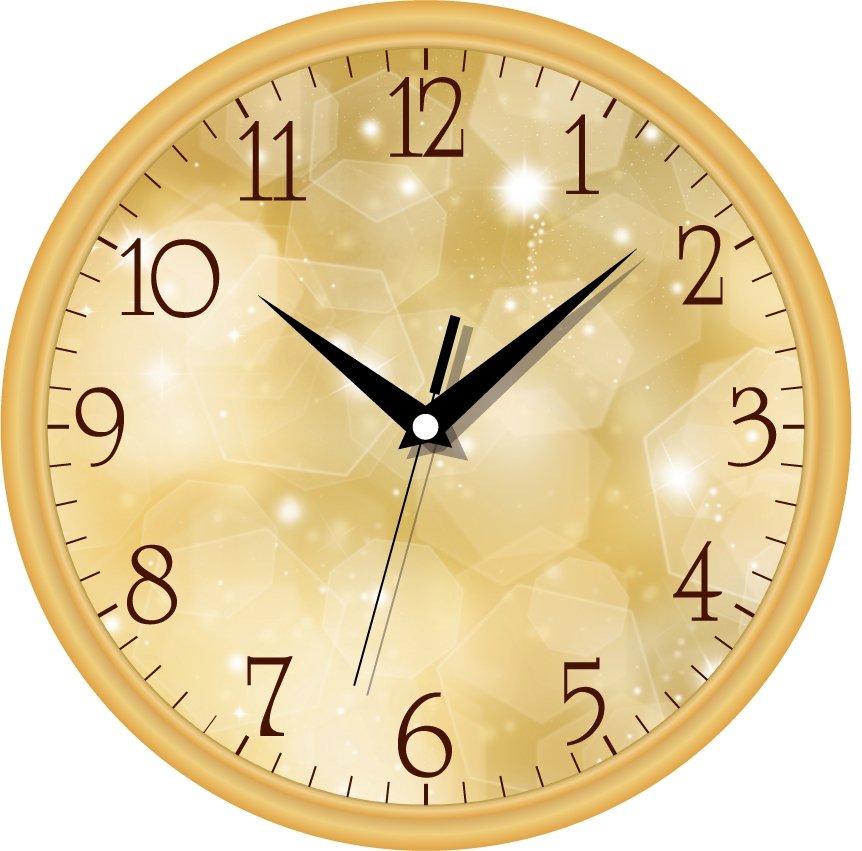 Купити Часы ЮТА "Классика" 300Х300Х45мм (01 G 16)            