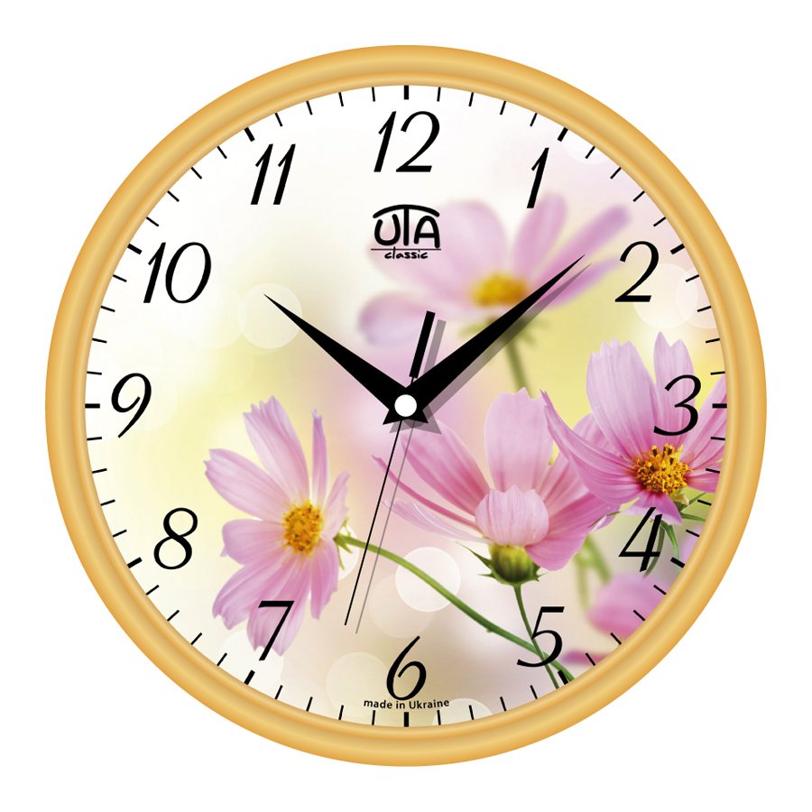 Купити Часы ЮТА "Классика" 300Х300Х45мм (01 G 17)            