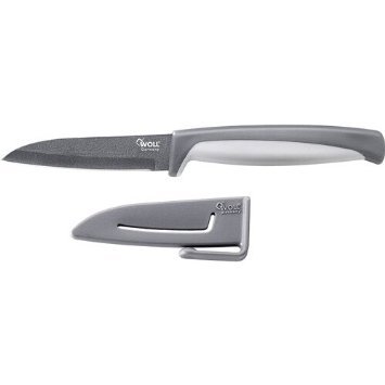 Купити Нож WOLL для чистки овощей 8 cм с защитным чехлом (WM008)