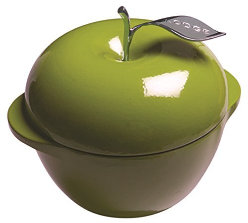 Купити Кастрюля 2,8л в форме яблока GREEN чугун LODGE (1800072)