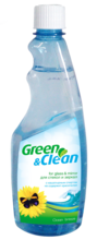 Купити Средство для мытья стёкол и других поверхностей океанический бриз 500 мл (запаска) Green Clean (GCgl00676)