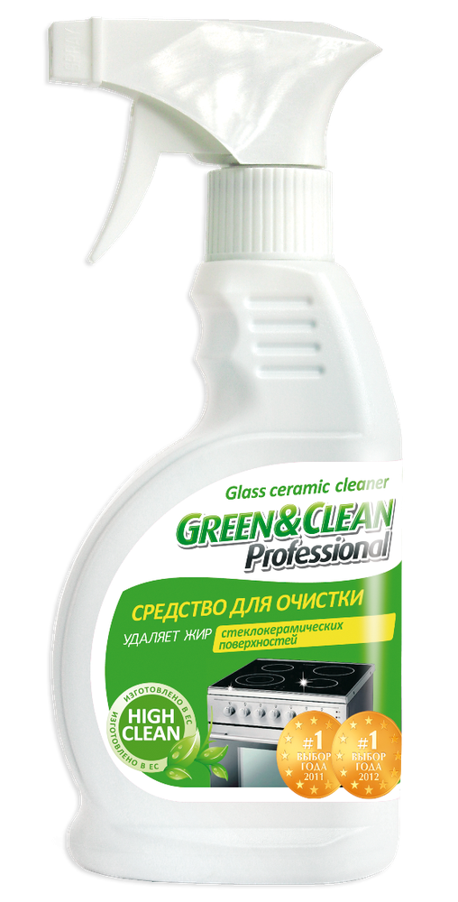 Купити Средство для чистки стеклокерамических поверхностей 300 мл Green Clean (GC00171)