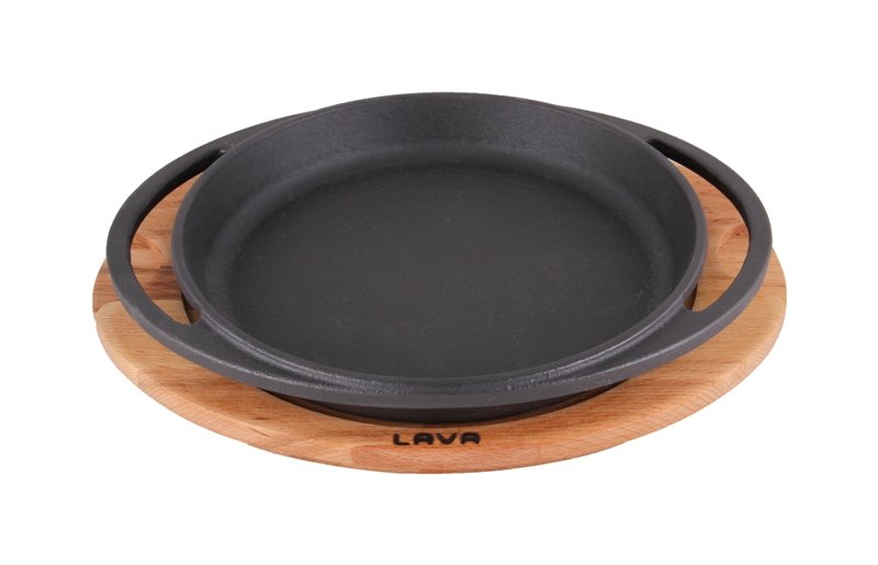 Купити Сковорода Lava чугунная 20 см на деревянной подставке (LV ECO Y TV 20 K4)