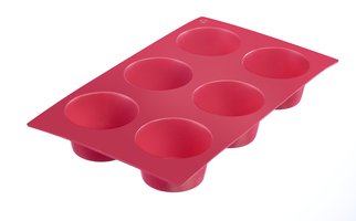 Купити Форма WESTMARK силикон красная для 6 маффинов (W30152270)