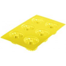 Купити Форма WESTMARK силикон желтая для 6 кексов (W3016227Y)