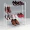Купити Этажерка Metaltex Shoe4 для обуви 4 уровня 64х23х80 см белое пластиковое покрытие (365504)