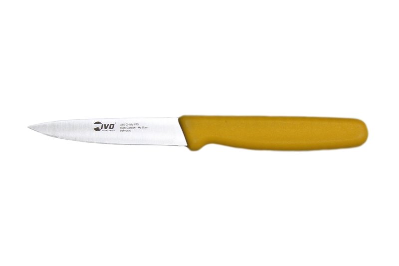 Купити Нож для чистки 9 см желтый IVO (25022.09.03)