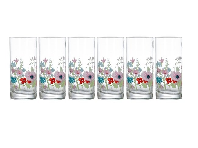 Купити Набор Luminarc AMSTERDAM ROSE POMPON 270X6 стаканов высоких (N3684)