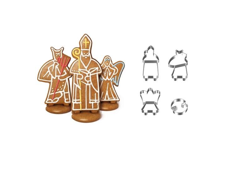Купити Набор форм Святой Николай, ангел и черт DELICIA TESCOMA (631420)