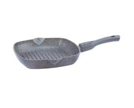 Купити Сковорода-гриль Granite Gray 26х26 см SoftTouch БИОЛ (26144П)(26144P)