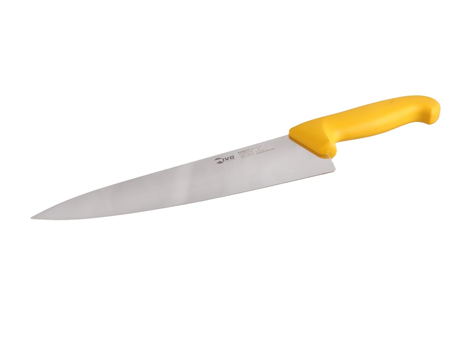 Купити Нож мясника IVO Europrofessional 25 см желтый профессиональный (41039.25.03)