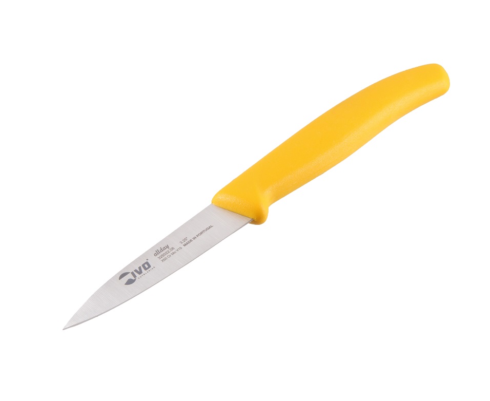 Купити Нож IVO для чистки овощей 7,5 см желтый (325022.08.03)