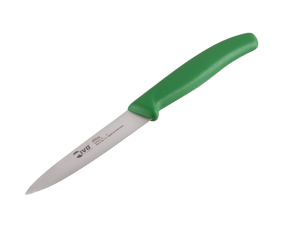 Купити Нож IVO для чистки овощей 10 см зеленый (325022.10.05)