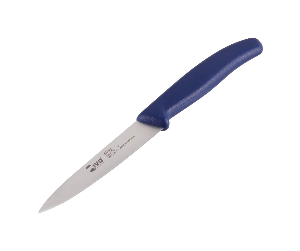 Купити Нож IVO для чистки овощей 10 см синий (325022.10.07)