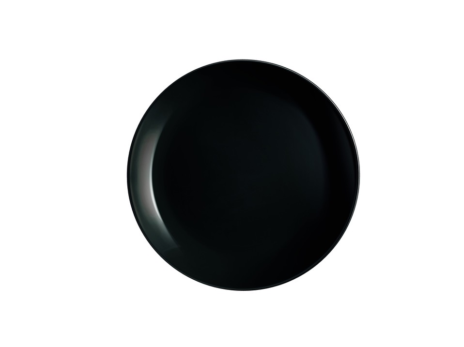Купить Тарелка Luminarc Diwali Black 190 мм десертная (P0789)