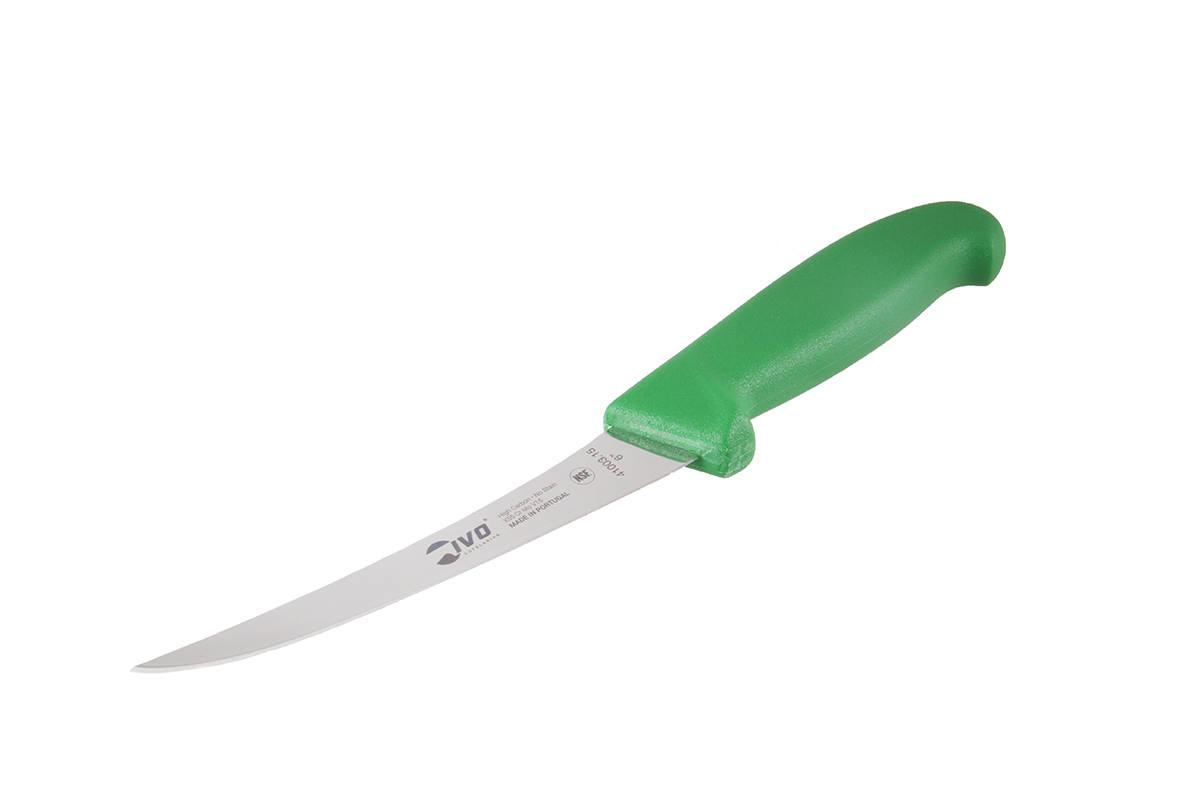 Купити Нож обвалочный IVO Europrofessional професиональный 15 см зеленый (41003.15.05) 