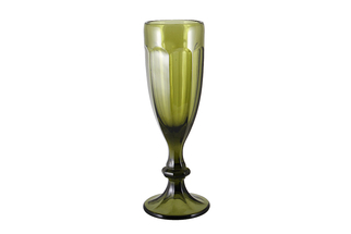 Купити Бокал OLENS Вена зеленый для шампанского (16952-25)