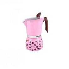 Купить Гейзерная кофеваркана GAT 2 чашки COFFEE SHOW розовая (104602 рожева)