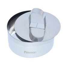 Купить Кулинарное кольцо с прессом 10x4,5 см FISSMAN (FS7838)