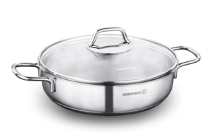 Кастрюля Korkmaz с крышкой PERLA 24*6,5 см 3,0 л (A1658) Купити Кастрюля Korkmaz с крышкой PERLA 24*6,5 см 3,0 л (A1658)